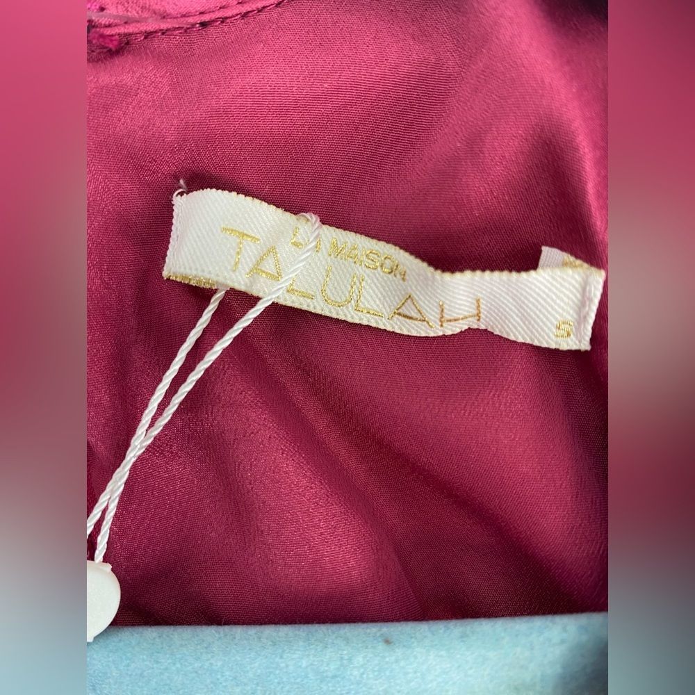Talulah NWT For Now Mini Sequin Pink Dress Sz S - Picture 5 of 7
